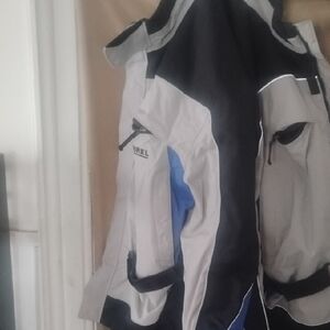 Sorel Black, Gray, and Blue Outdoor Jacket